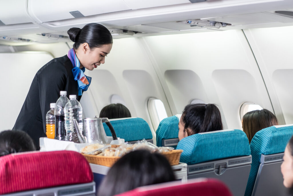 being manipulated flight attendant