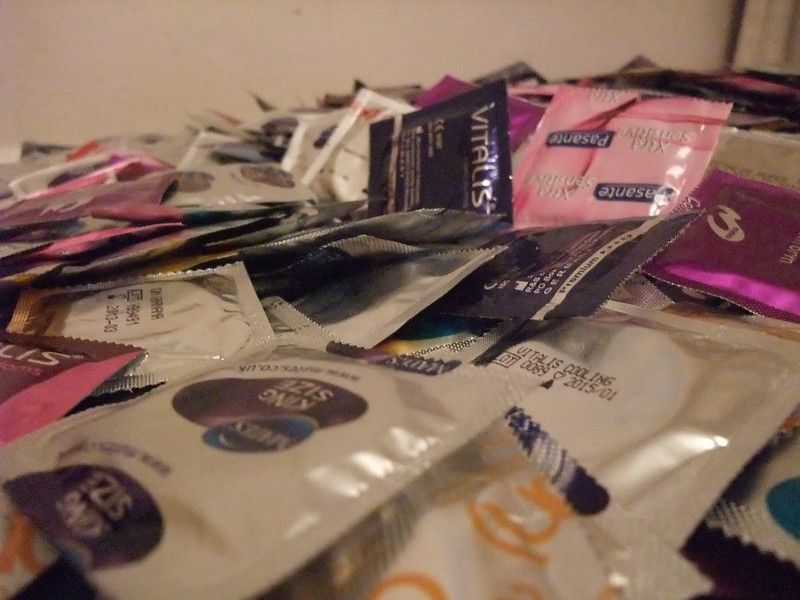 HIV scare condoms