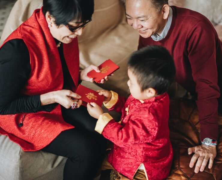 chinese new year red packet money