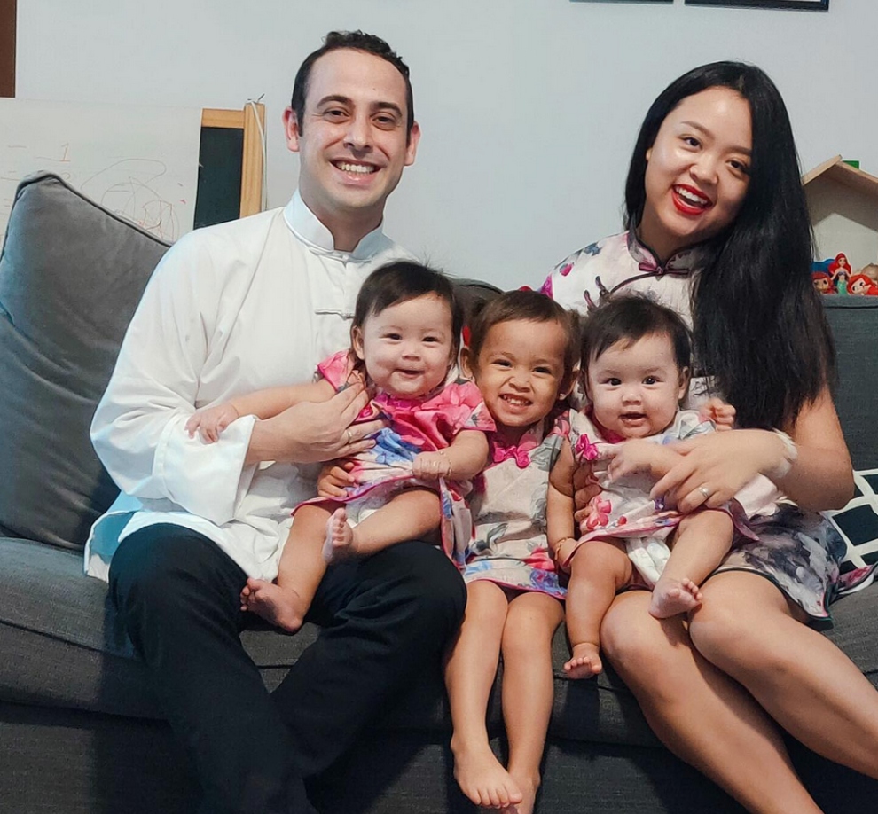 I raised a family with my white husband despite my chinese parents disapproving of it at the start